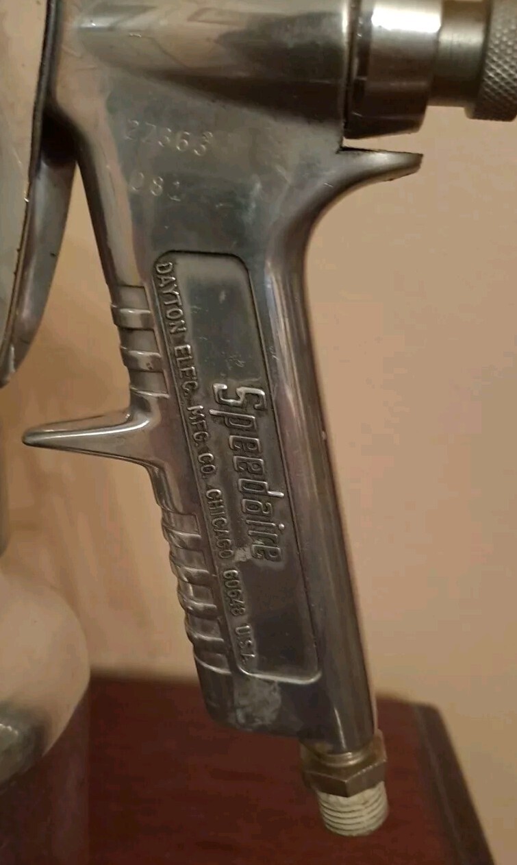 Vintage SPEEDAIRE 2Z363 Spray Gun Non Bleeder Type | 25-50 psi