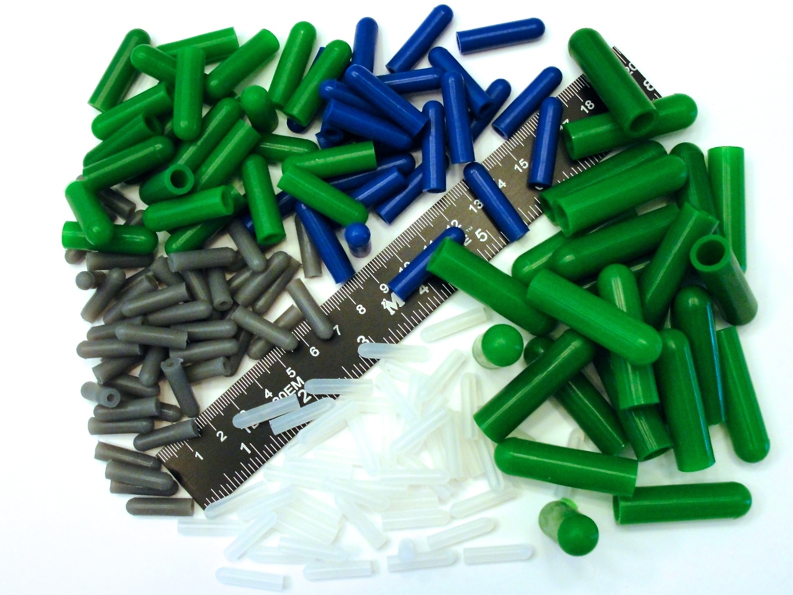 175 Piece High Temp Silicone Rubber Cap Kit – Powder Coating, Cerakote, Vacuum
