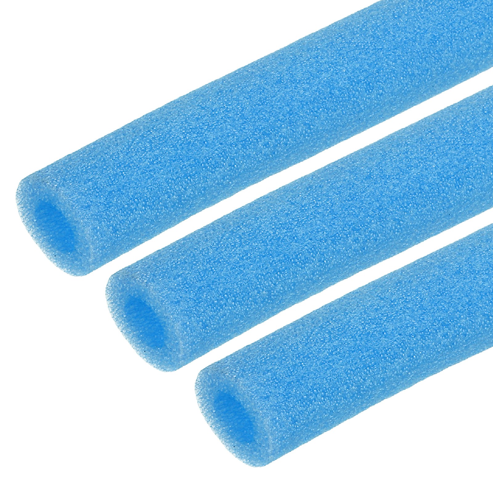 3pcs 3/8″ ID 3.3FT Pipe Insulation Foam Tube 0.79″ OD Tubing Cover Blue