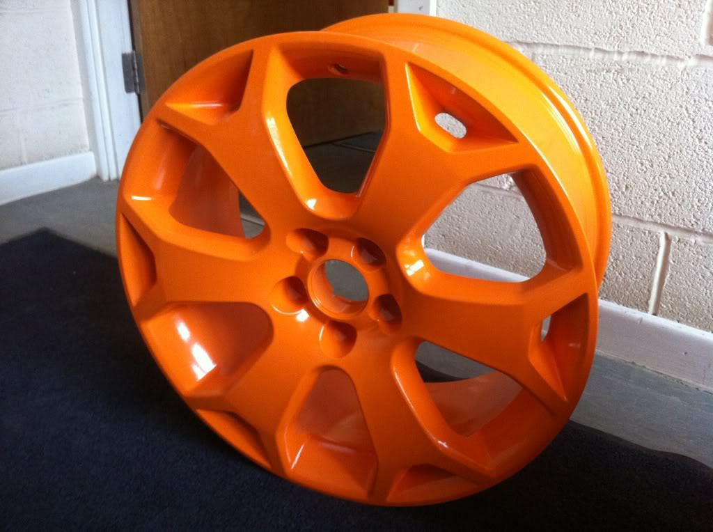 KTM Orange Powder Coating Paint – New 1LB