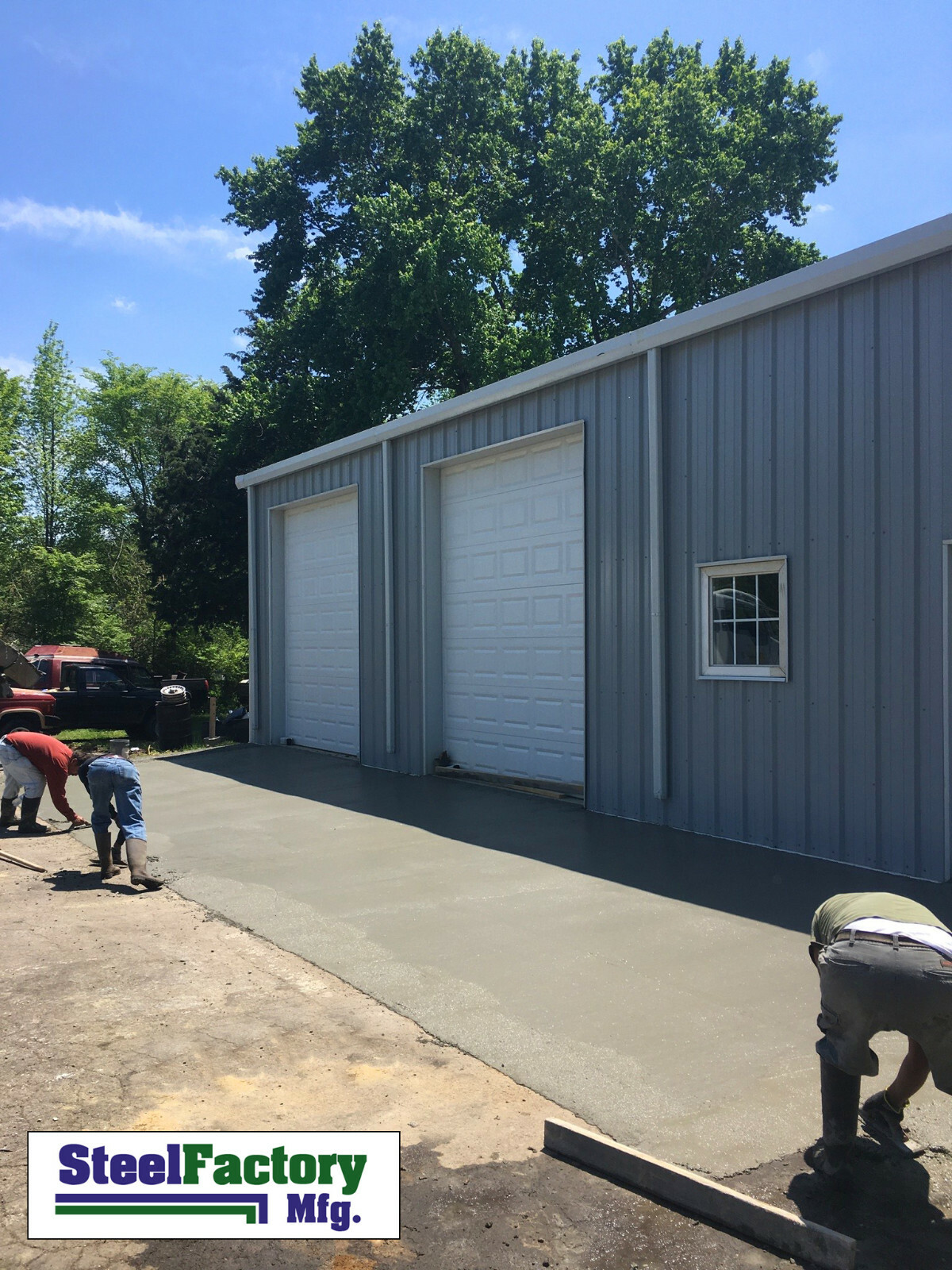 Steel Factory Mfg Prefab 20x30x10 Beam Frame Garage Building Low Cost DIY Kit