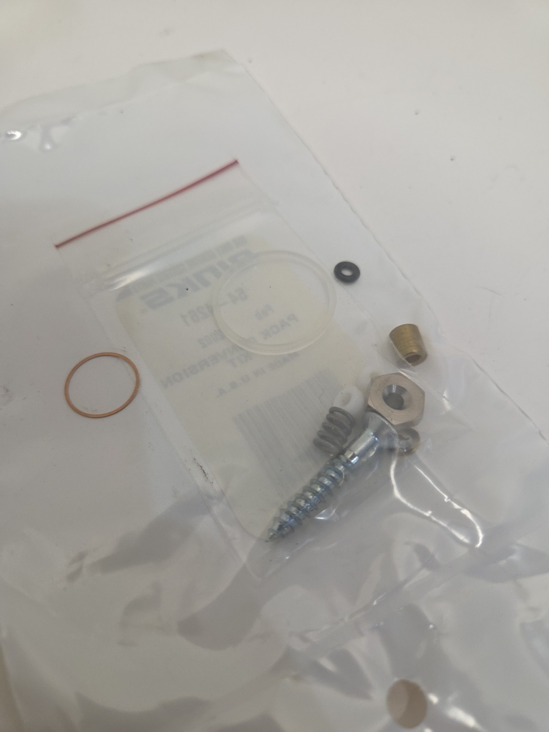Binks 54-4225 Fluid Inlet Kit For Model 95 Spray Gun