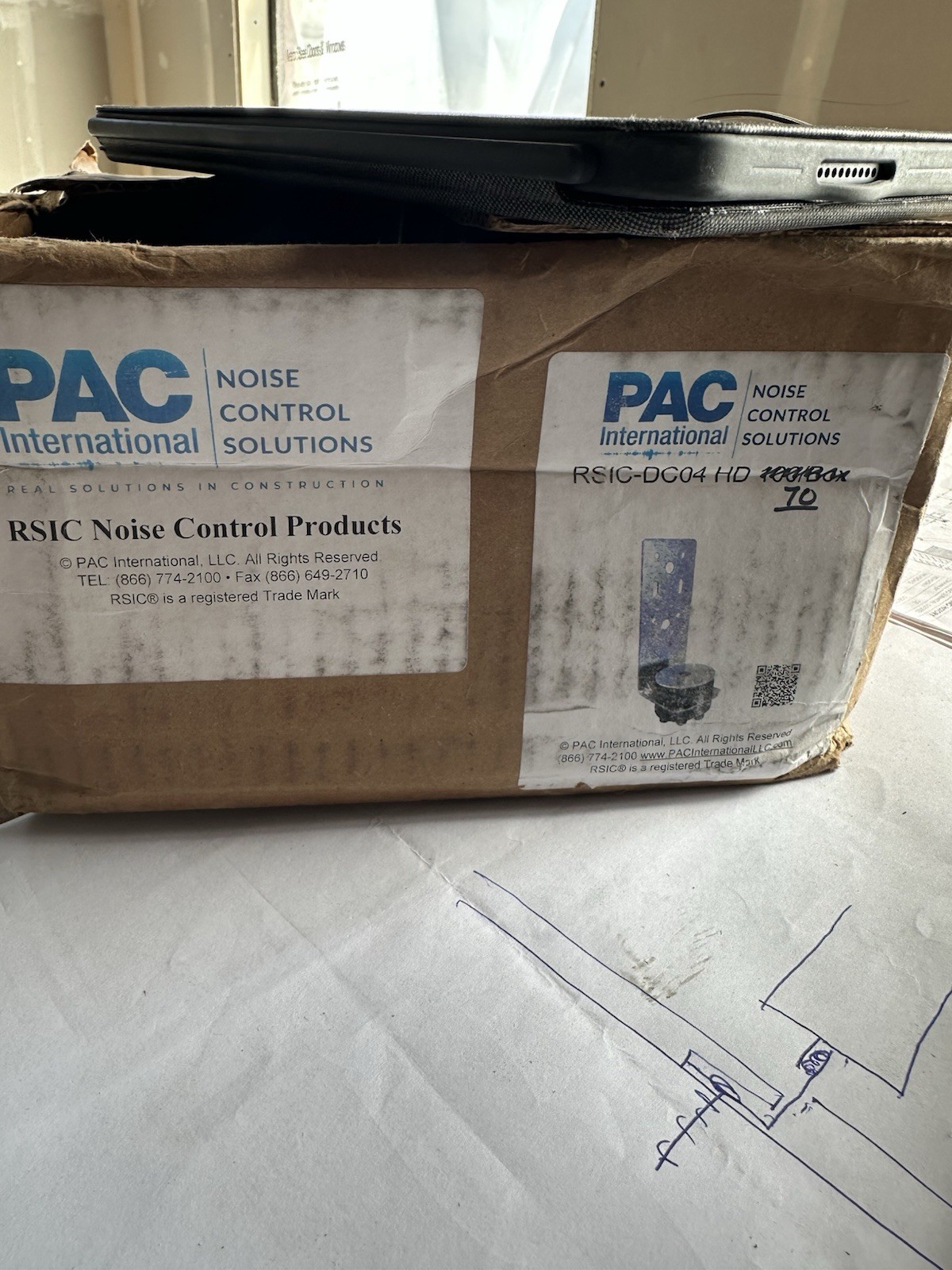 PAC INTERNATIONAL RSIC-DC04 HD Resilient Sound Isolation Clips HEAVY DUTY! NIB