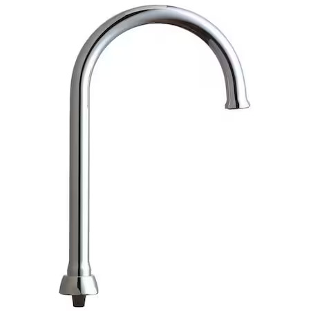 Chicago Faucet Gn2fcjkabcp Gooseneck Spout, Brass