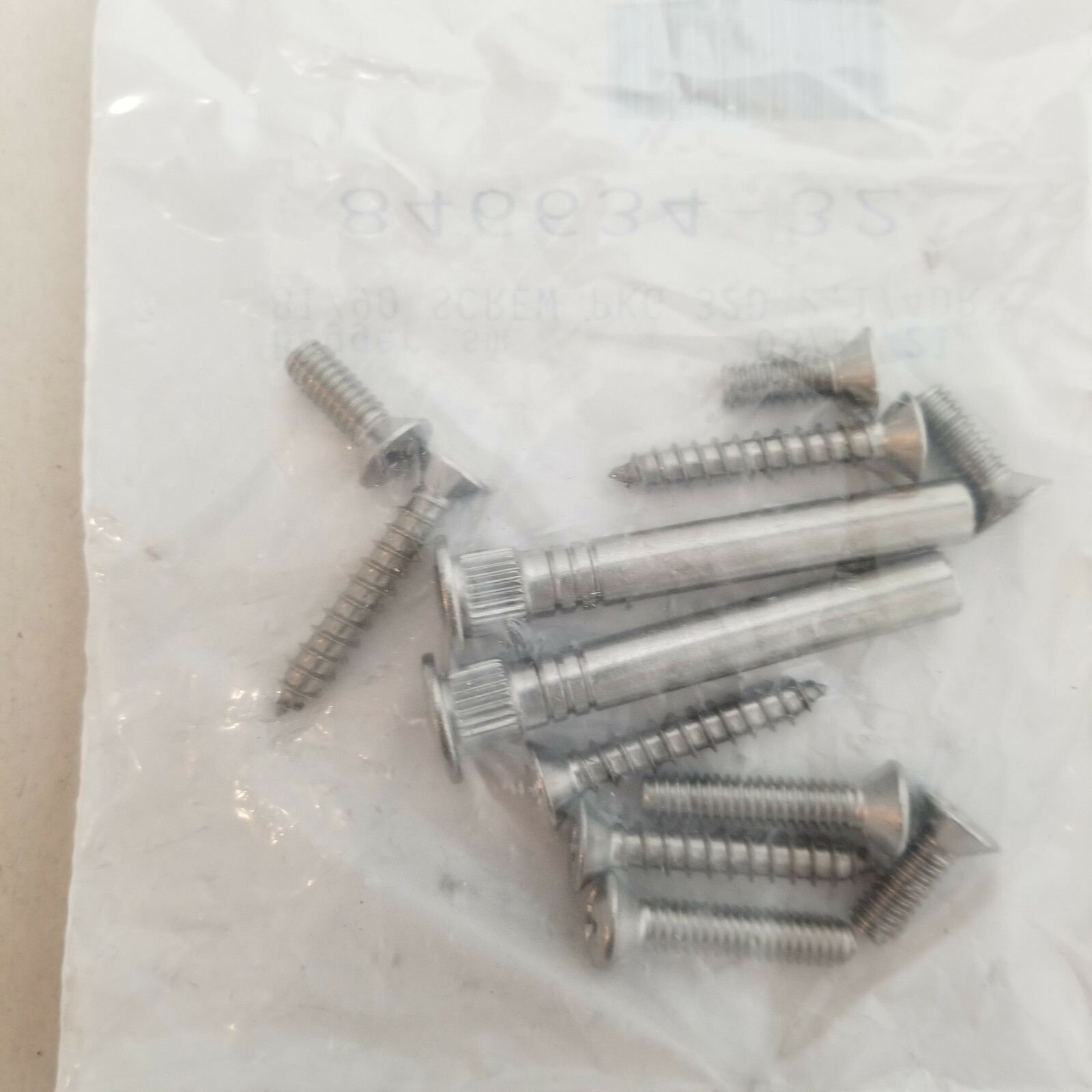 GLYNN-JOHNSON 904 THRU BOLT & SCREW PKG FOR 90 series surface overhead