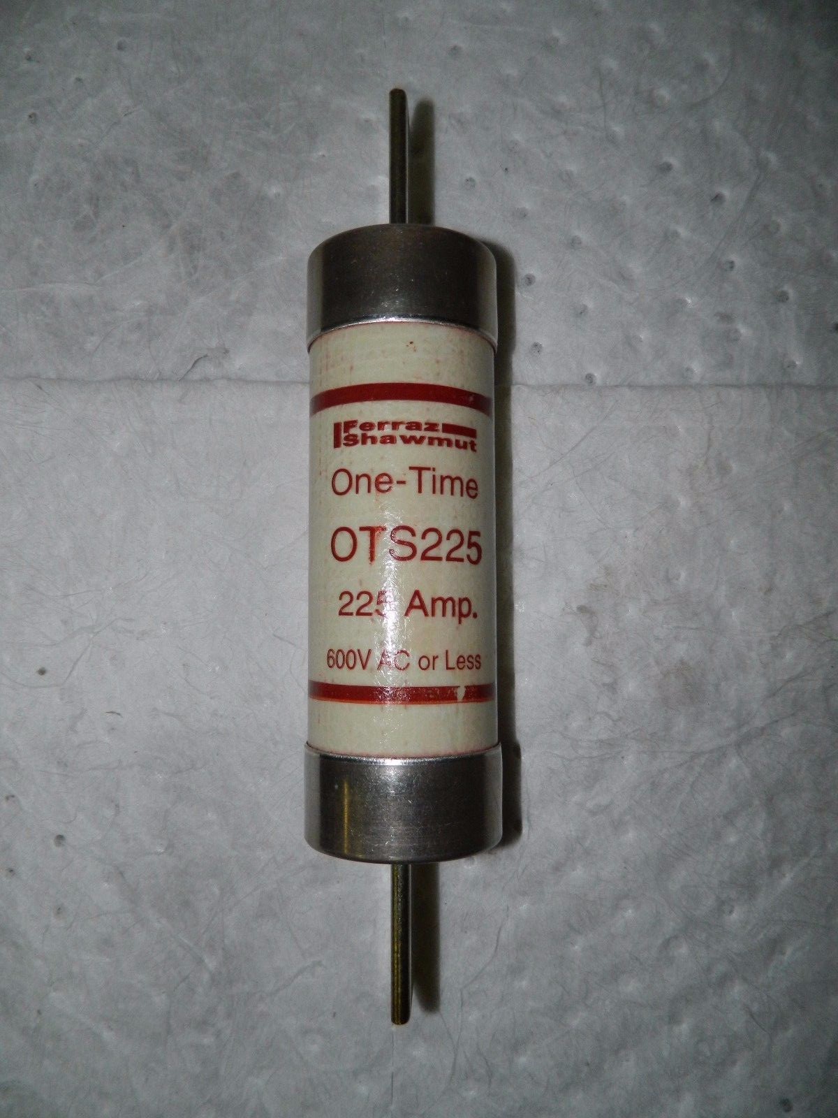 Ferraz Shawmut 300 VDC 600 VAC 225 Amp Fast Acting General Purpose Fuse OTS225