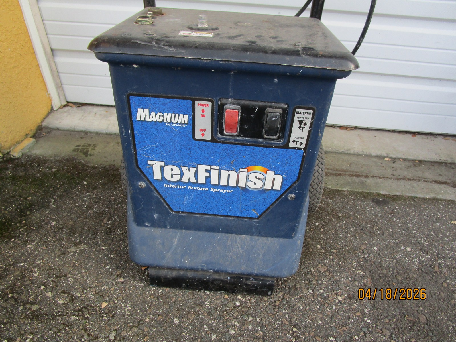 Graco Texfinish Magnum Interior Texture Sprayer Machine Model 246-185