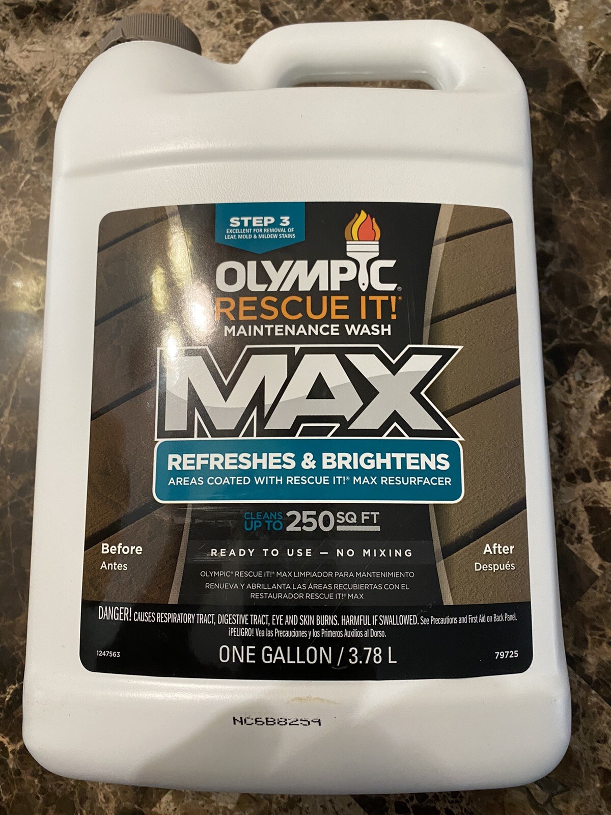 Olympic Rescue IT Maintenance Wash MAX Refreshes & Brightens 1 Gallon 250 Sq Ft