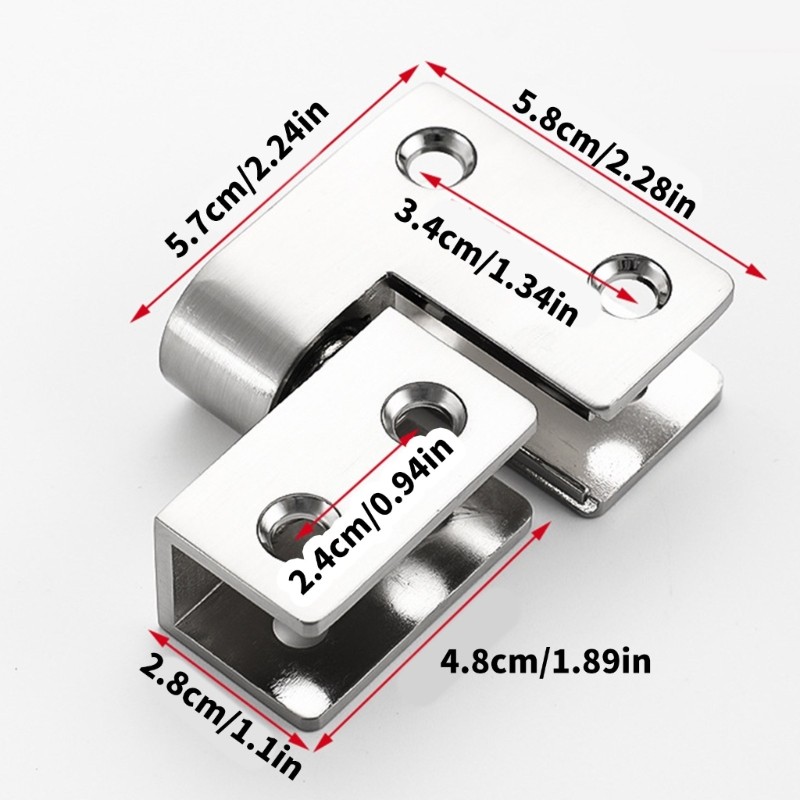 High-capacity 304 Toilet Panel Fastener Stable Construction Concealed Mounting