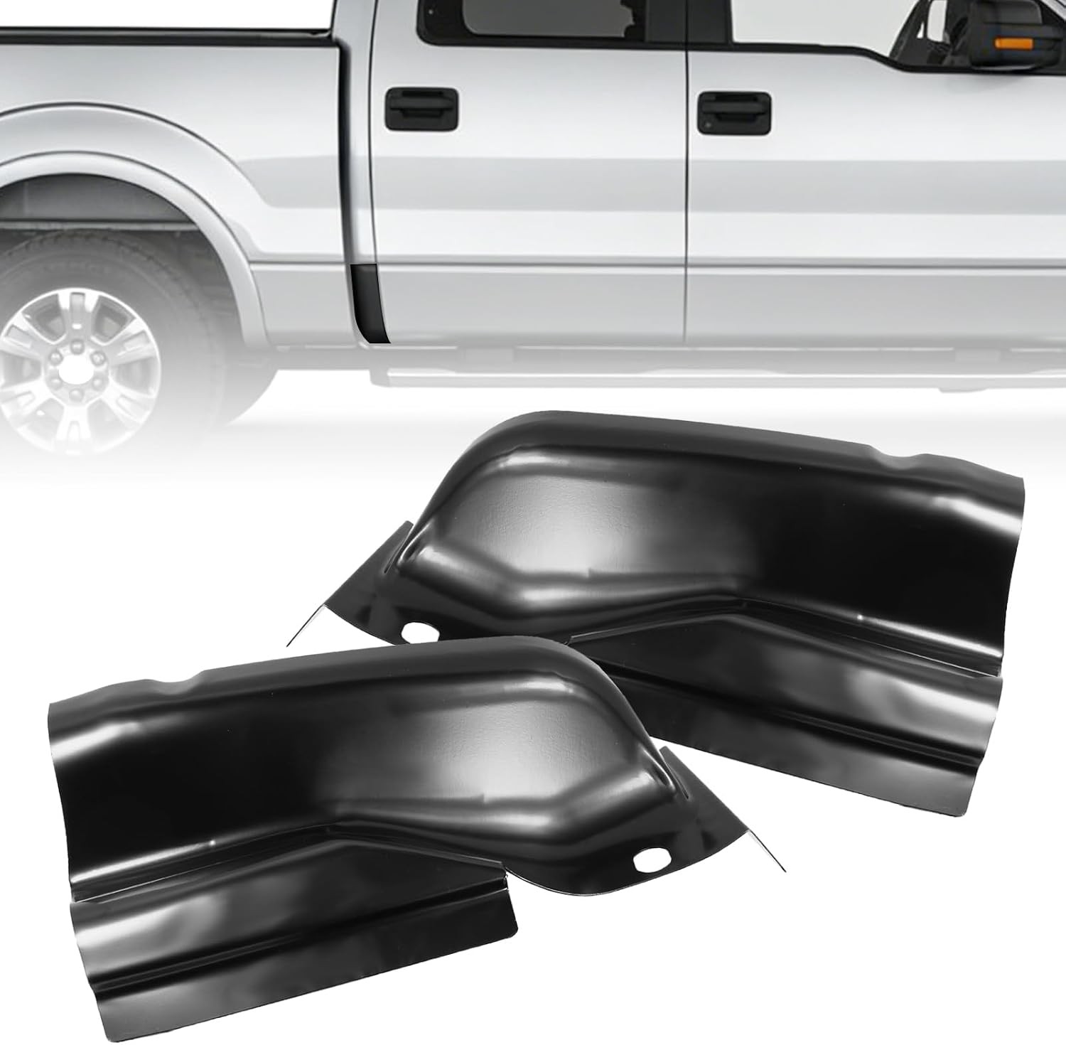 Ford F150 2009-2014 Crew Cab Pickup Truck Cab Corners Replacement Parts Pair