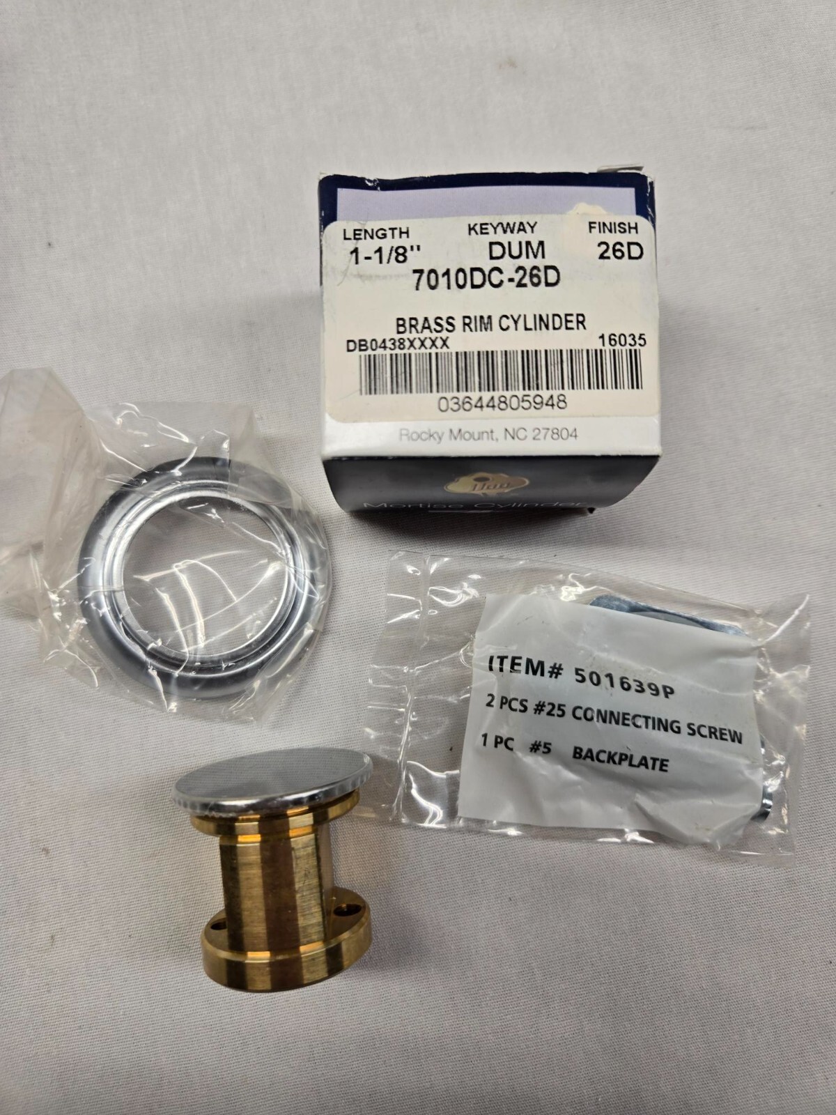 ILCO 7010DC-26D Dummy Rim Cylinder, Commercial *(one cylinder)*
