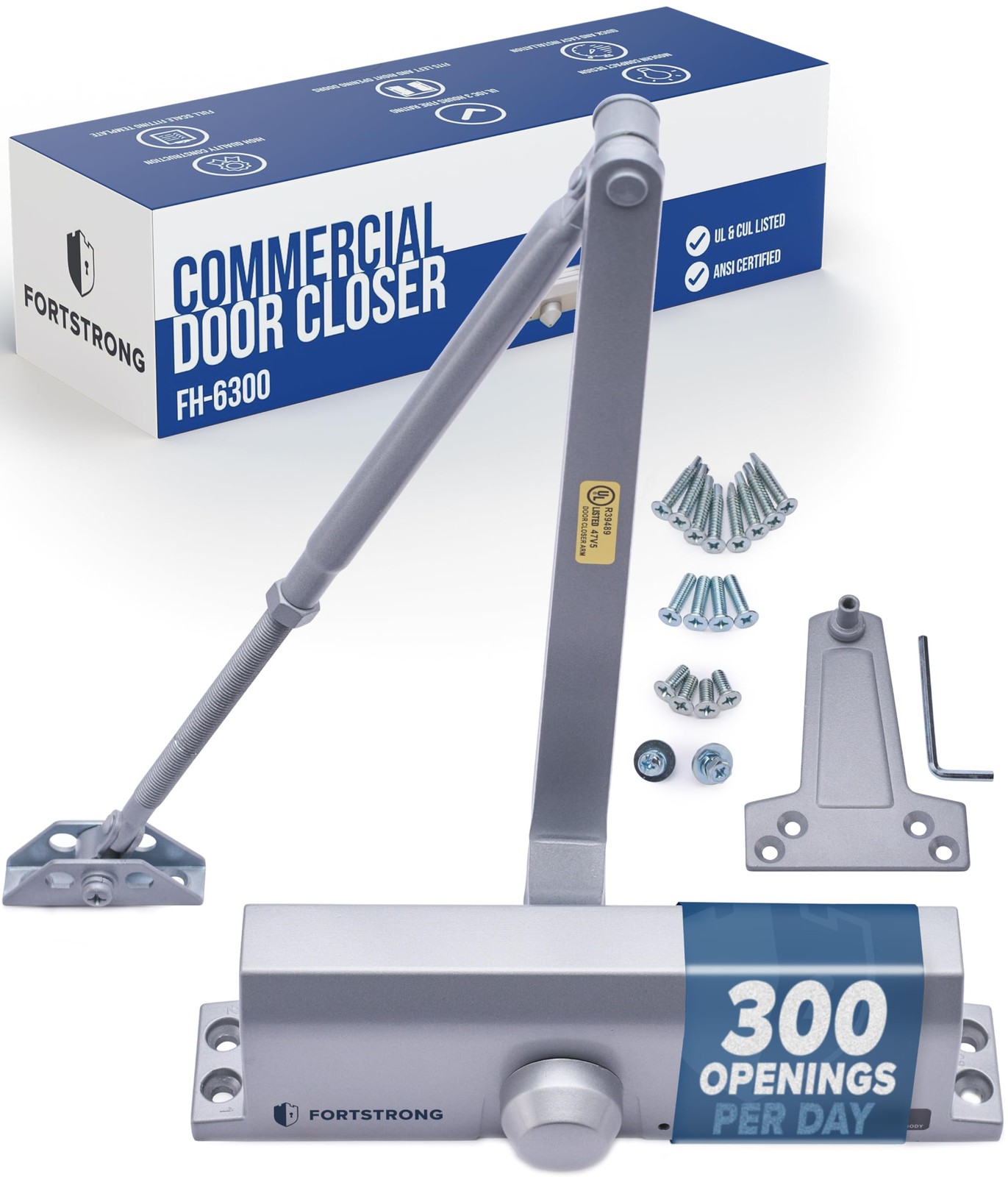 Commercial Door Closer Heavy Duty – Automatic Door Closer for Commercial Use –