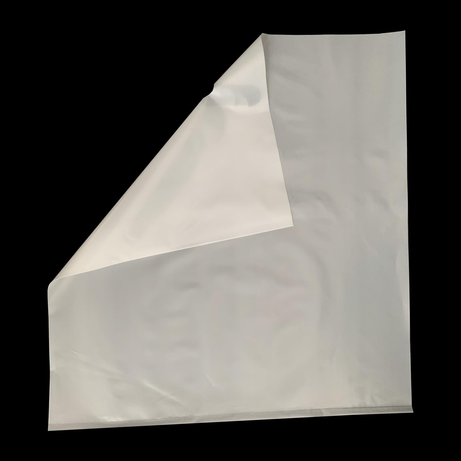 Krodtige 100 Pack 16″ x 18″x 2 Mil Thick Large White Plastic Shopping Merchan…