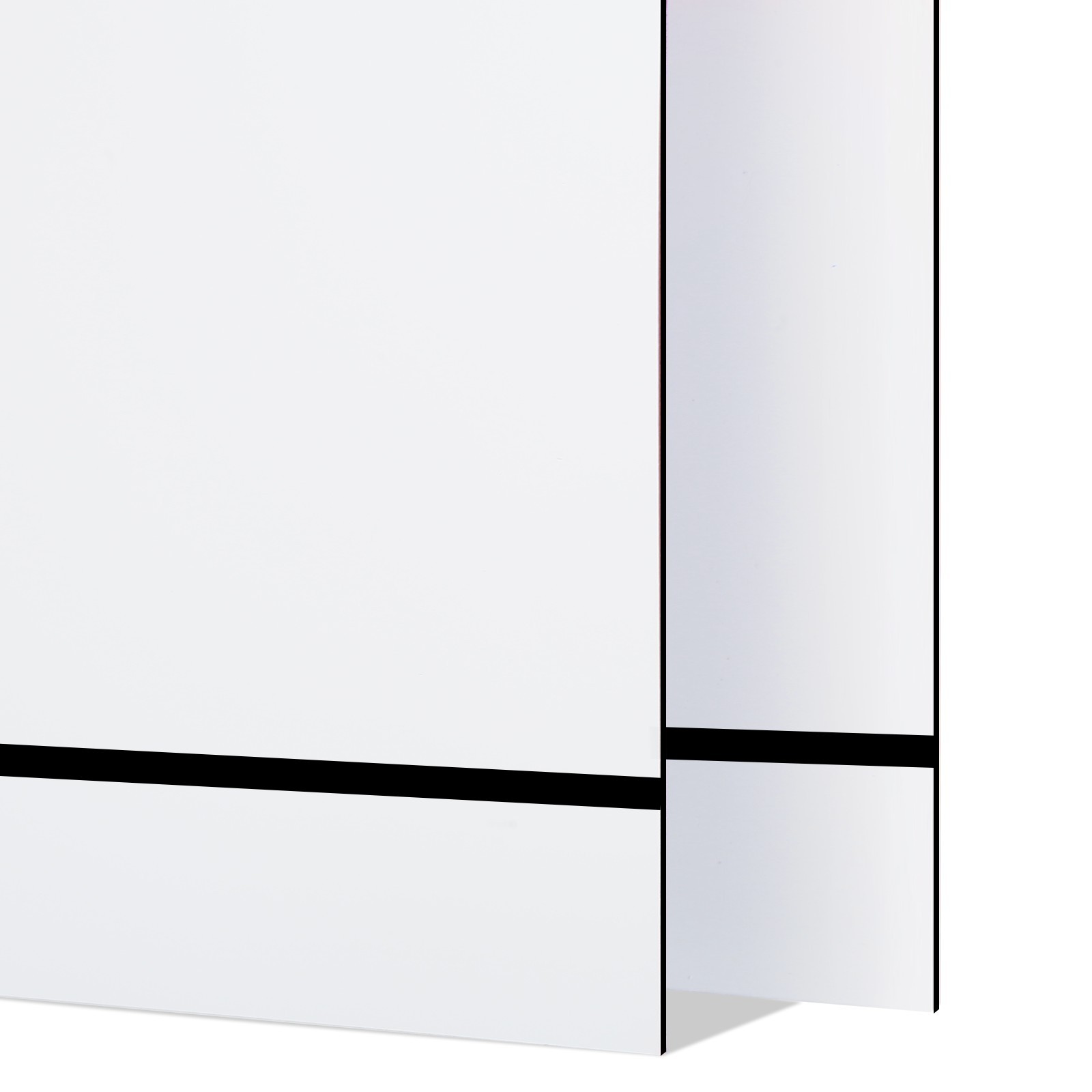 4Pcs Laser Engraving Plastic Sheets 8×12 Double Color ABS Sign Board Blanks