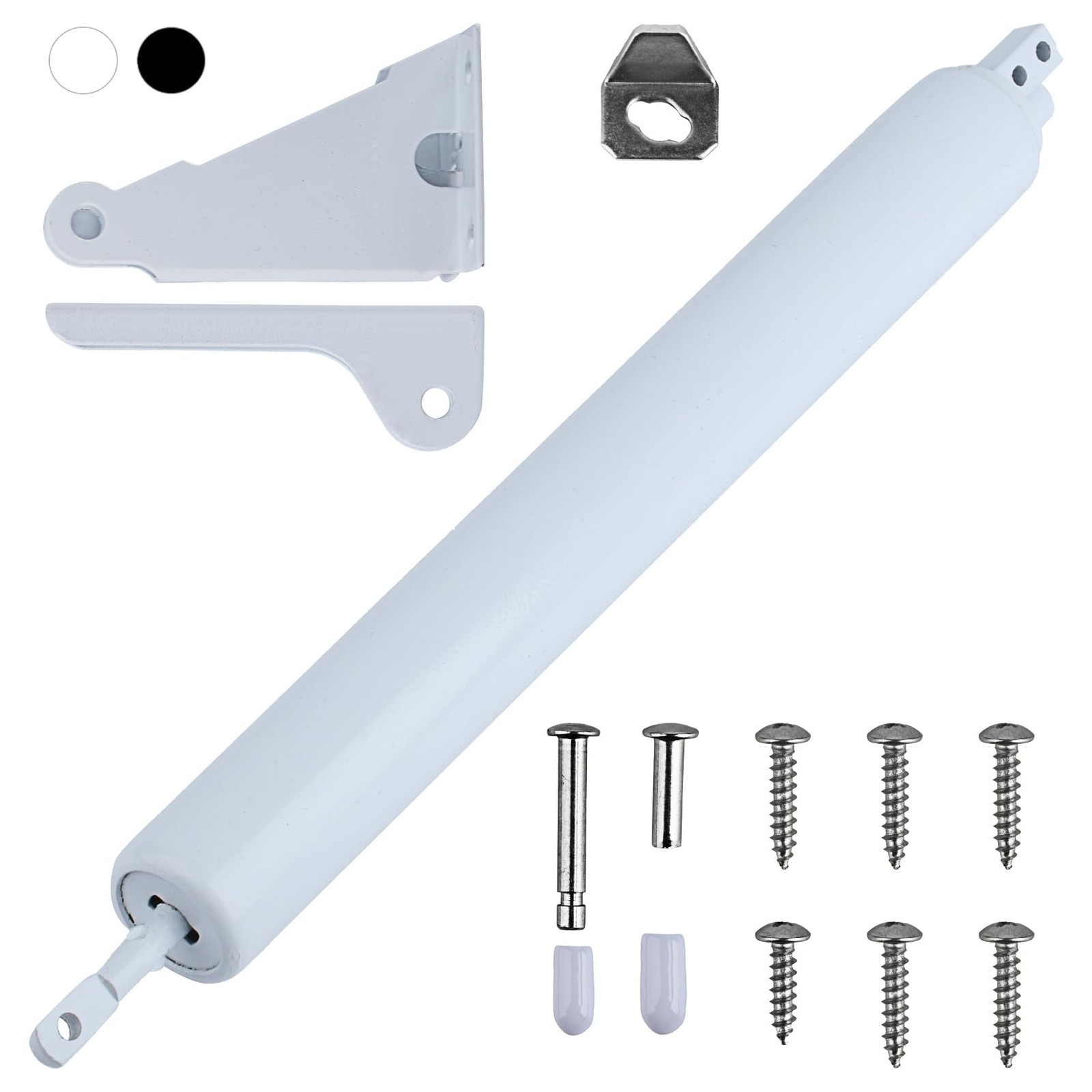 Storm Door Closer,1 Set Screen Door Closer,Pneumatic Door Bracket, Window Clo…