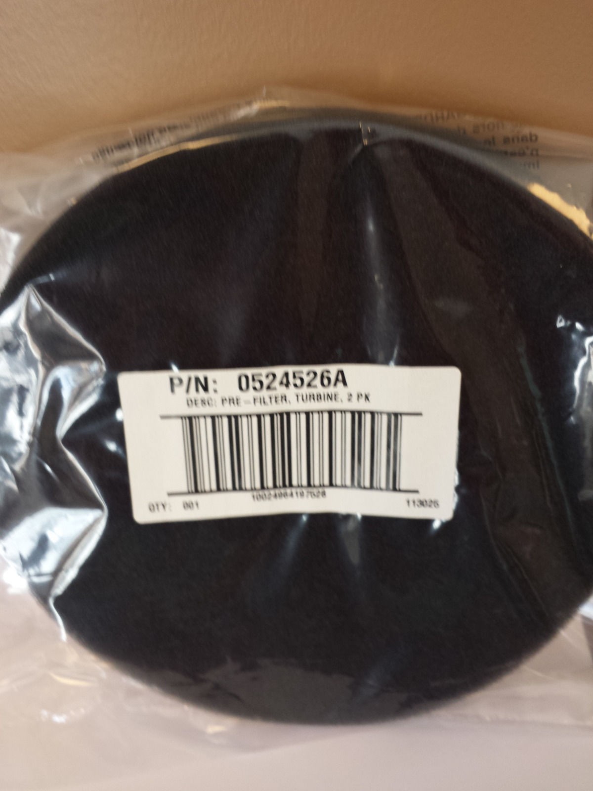 Titan Capspray HVLP Filter 0524526