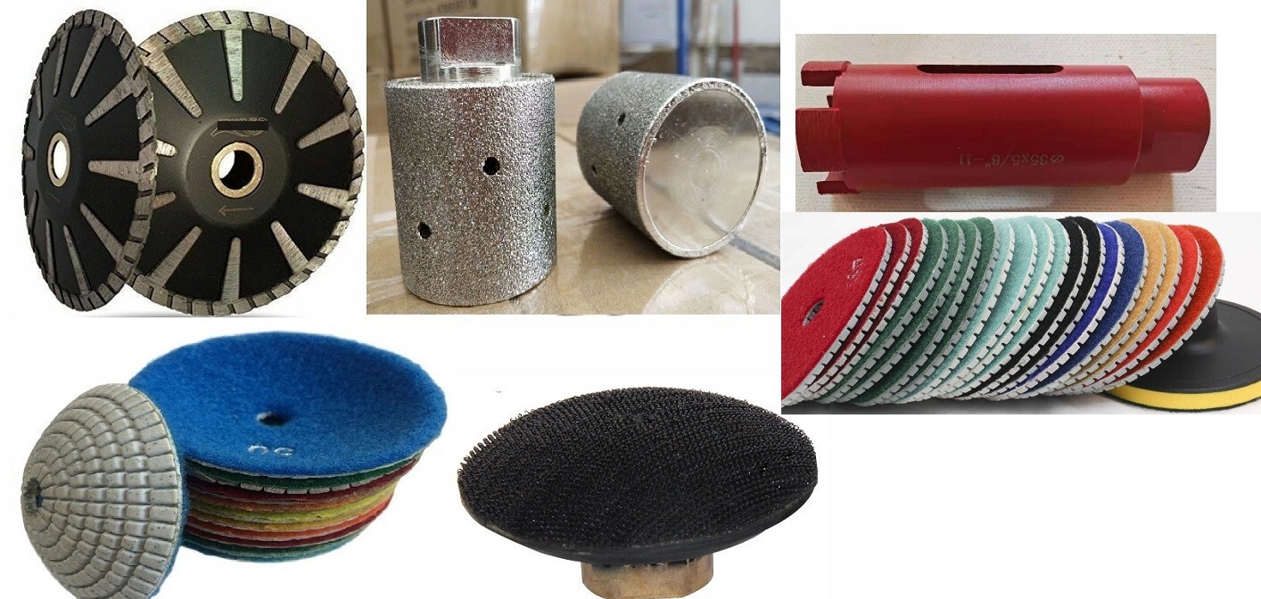 WET POLISHER GRINDER STONE CONCRETE GRANITE MARBLE FLOOR COUNTERTOP SINKWORK KIT