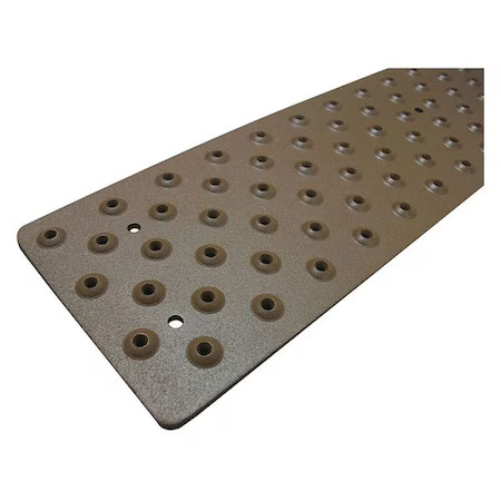 Handi Treads Nst103730br0 Stair Tread Cover Aluminum Brown, 30 In W X 1/4 In