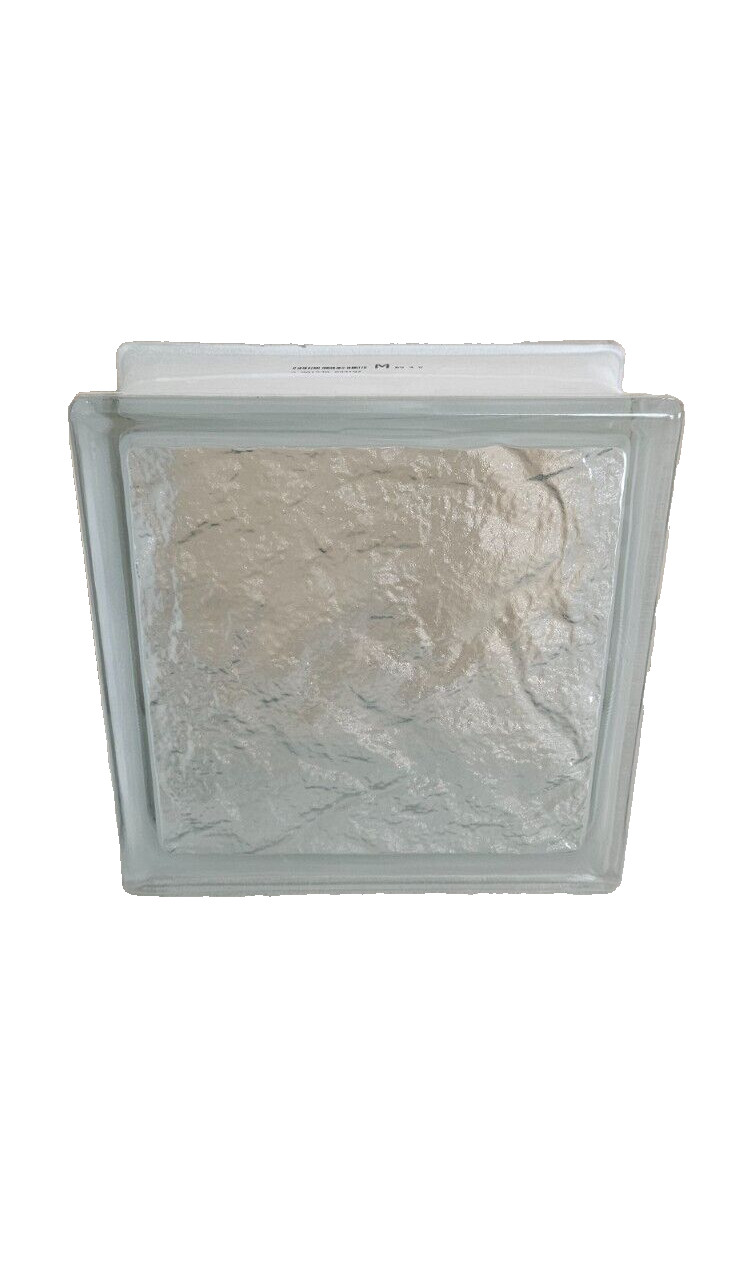 Glass Block – Mulia 8x8x3 Iceberg (7 3/4″ x 7 3/4″ x 3 1/8″)
