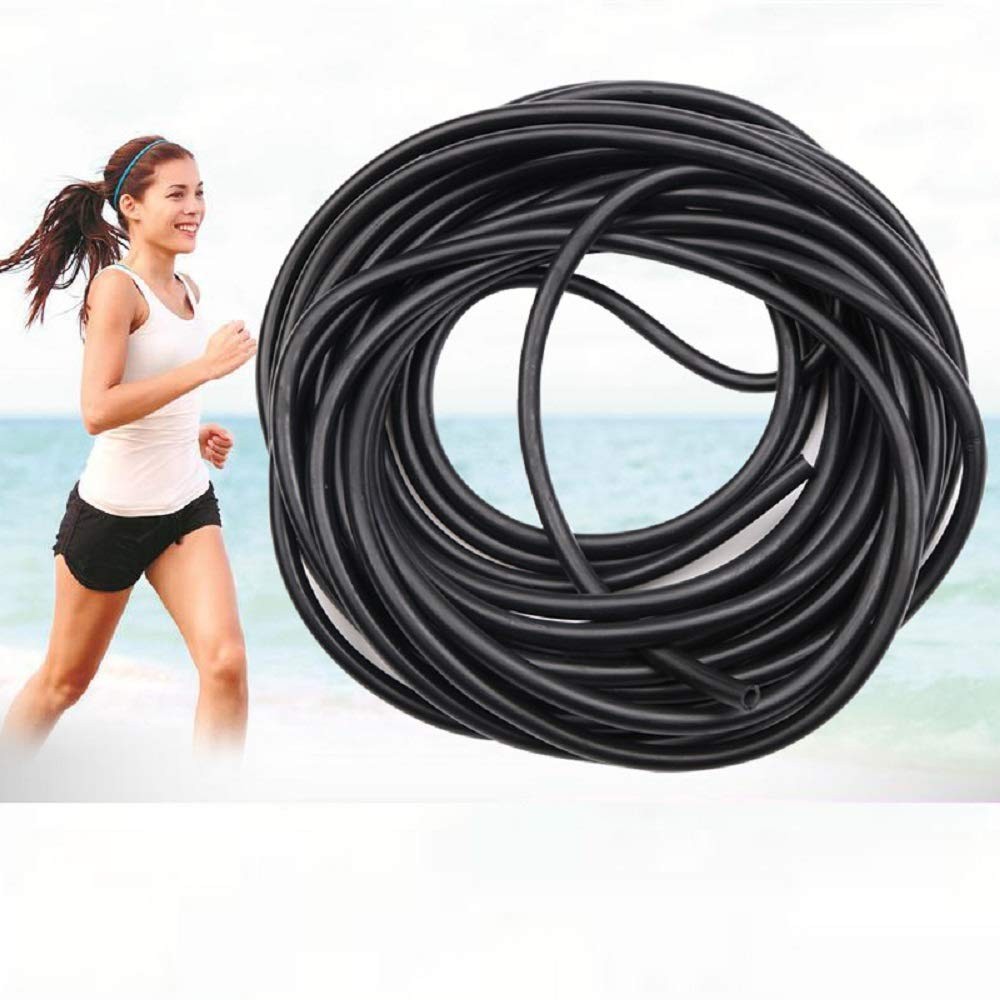 10FT Black Latex Rubber Tubing,3/8in OD 1/4in ID 3/8”OD 1/4”ID 10FT,