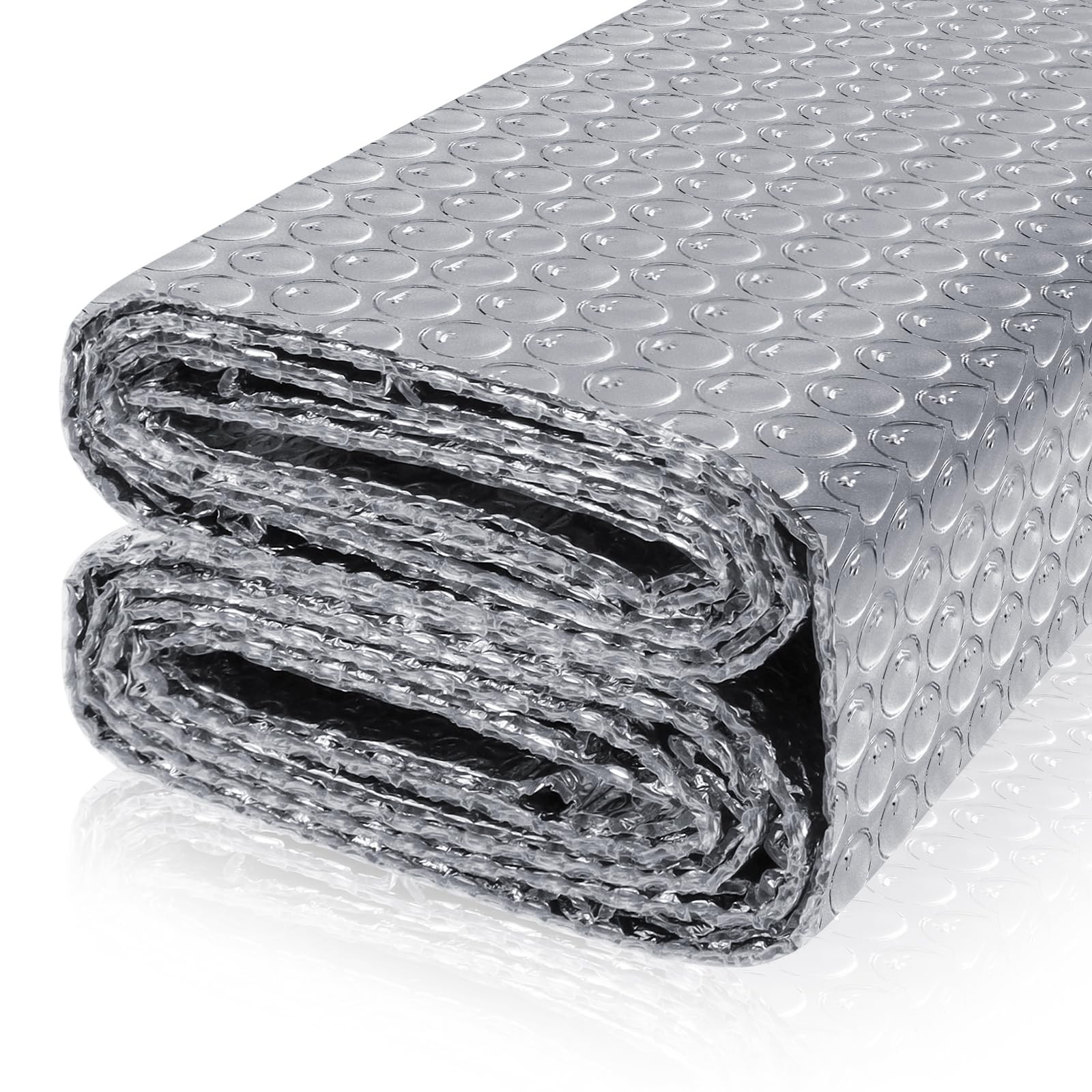 FONUNO Bubble Insulation Sheet, Reflective Roll, 23.6IN X 10FT