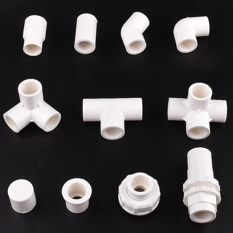1~5Pcs White 16Mm Pipe Fittings Connector Garden Irrigation Direct Tee Elbow Uni