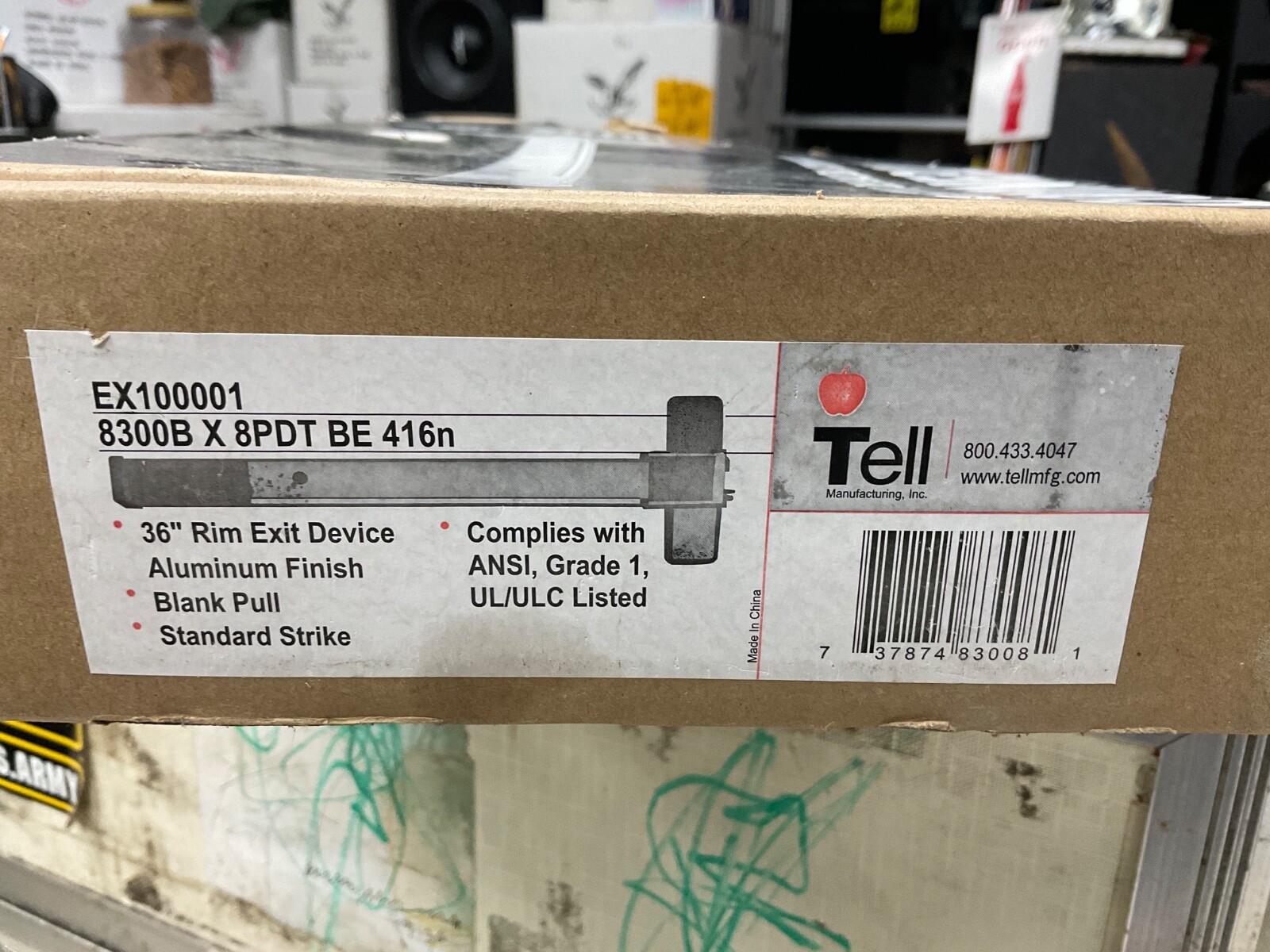 TELL COMMERCIAL PANIC BAR EX100001
