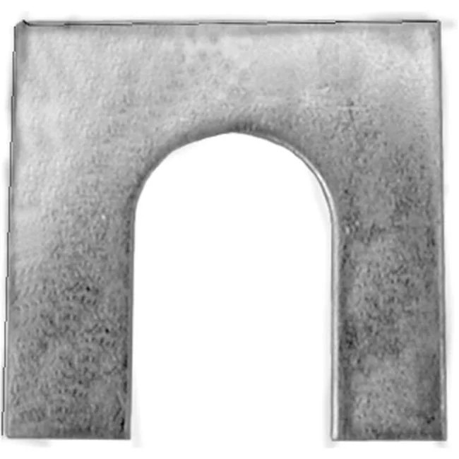 Auveco AVC5076 0.06 in. Thick x 0.5 in. Slot x 1.125 x 1.125 in. Shim – Zinc