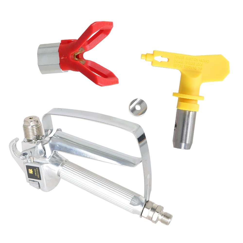 3600 PSI Spray Gun with 517 Tip & Guard Airless Paint For Sprayer US