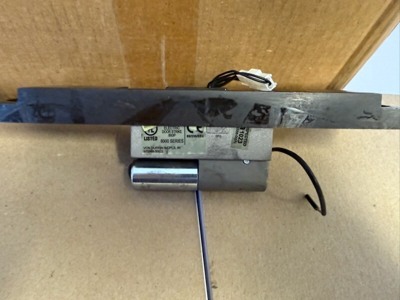 Von Duprin 6112 US10B 12VDC FSE Electric Strike Nos Surplus