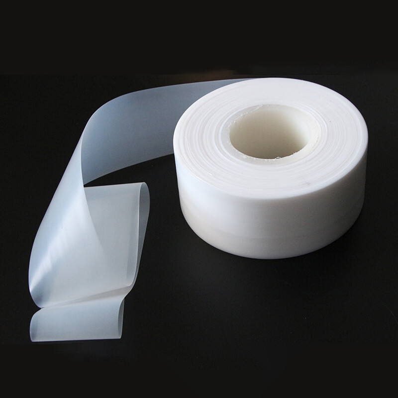 White PTFE Film Plastic Sheet 0.03/0.05/0.08/0.1/0.2mm Thickness, 50/100mm Width