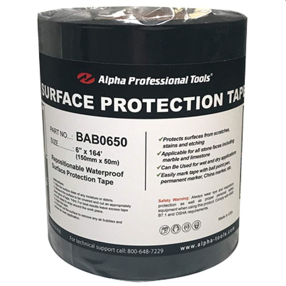 Alpha Professional Tools Surface Protection Tape 6″x164′- BAB0650
