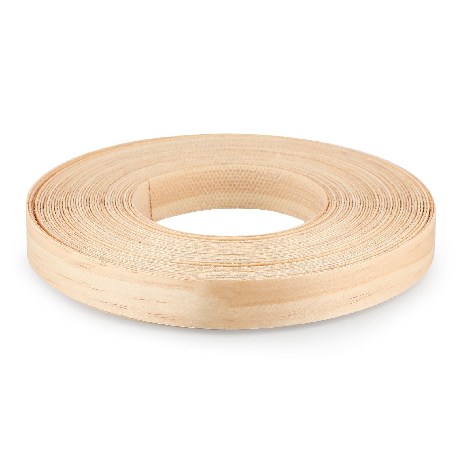 Skelang Pine Edge Banding, 3/4″ X 50′ Wood Strip Preglued, x 50′, Beige