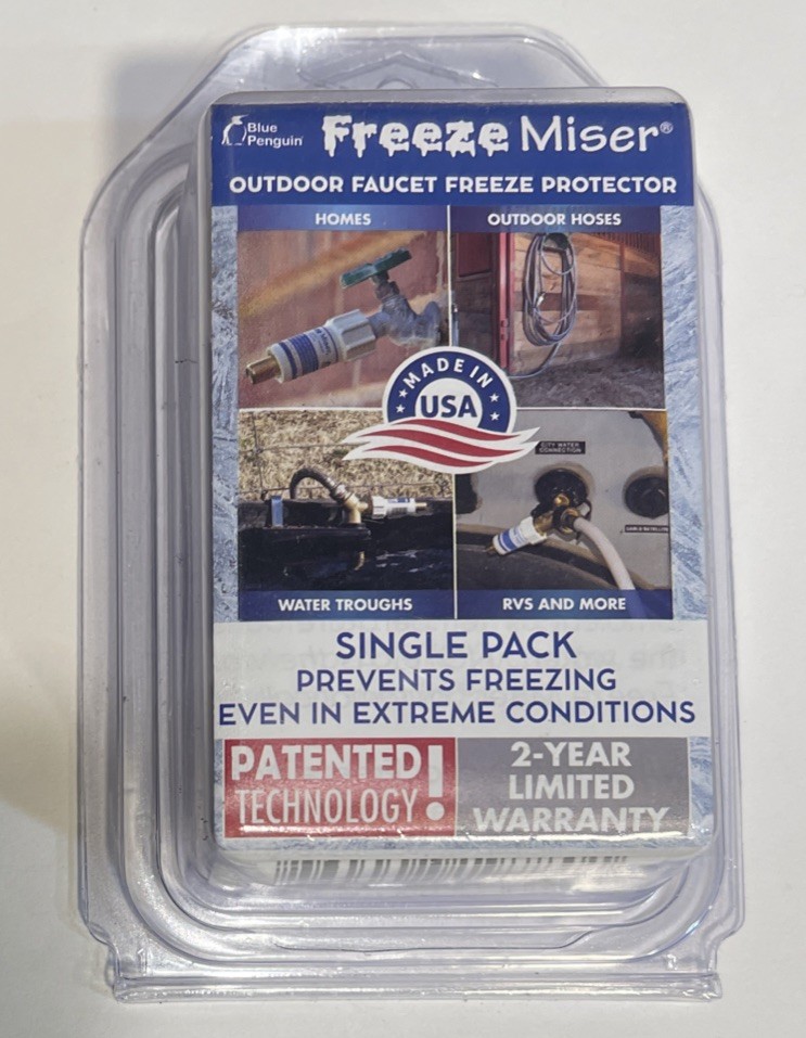 Freeze Miser 1-Pack Outdoor Faucet Freeze Protection Extreme Conditions