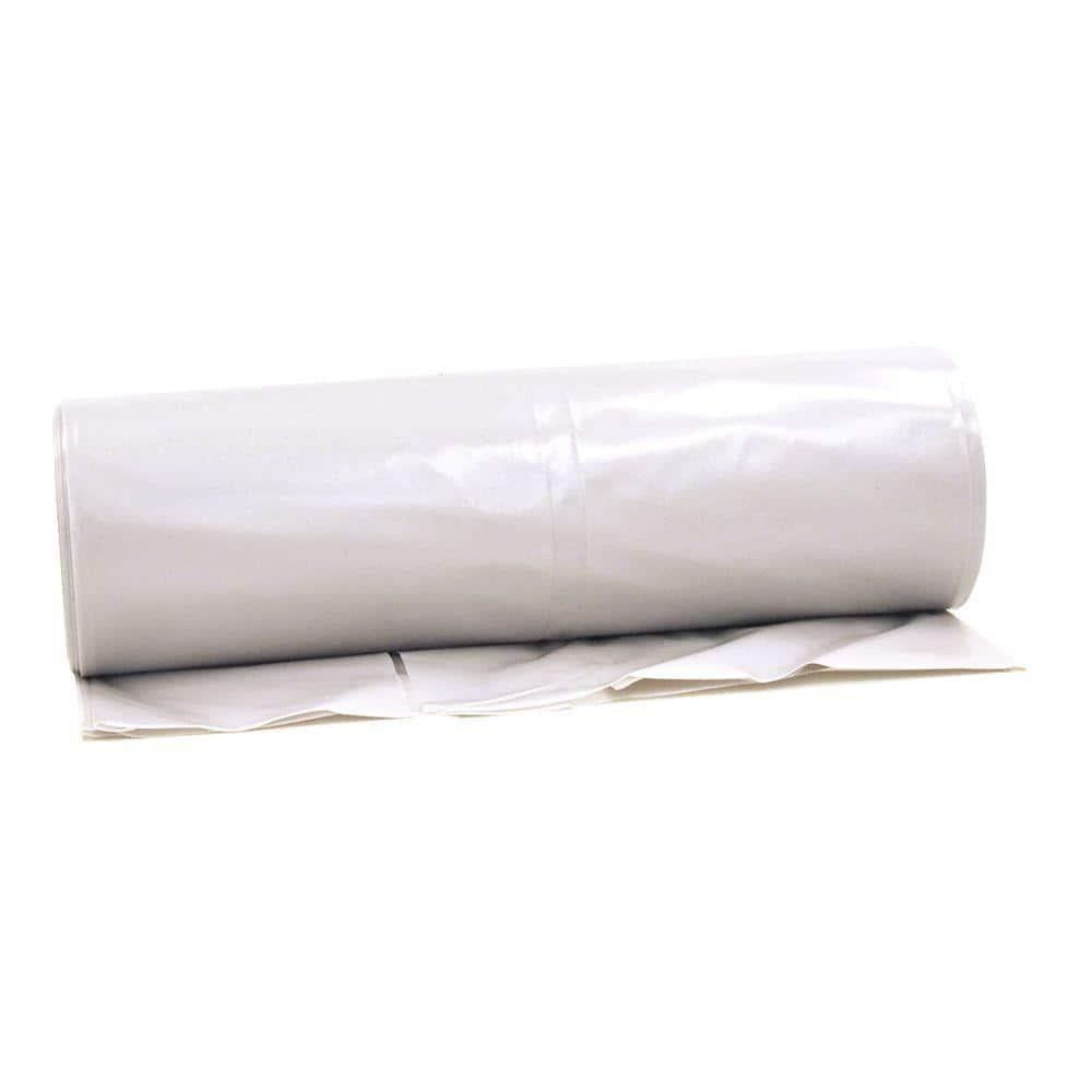 24 ft. x 100 ft. Clear 6 mil Plastic Sheeting