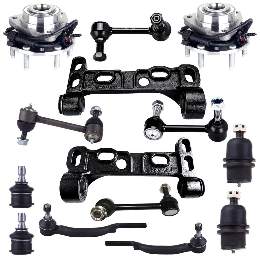 14pc Front End Kit for Buick Rainier Chevy Trailblazer GMC Envoy Olds Bravada