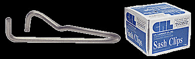 CRL 1800 18 Gauge Steel Residential Sash Glazing Clips – 1000