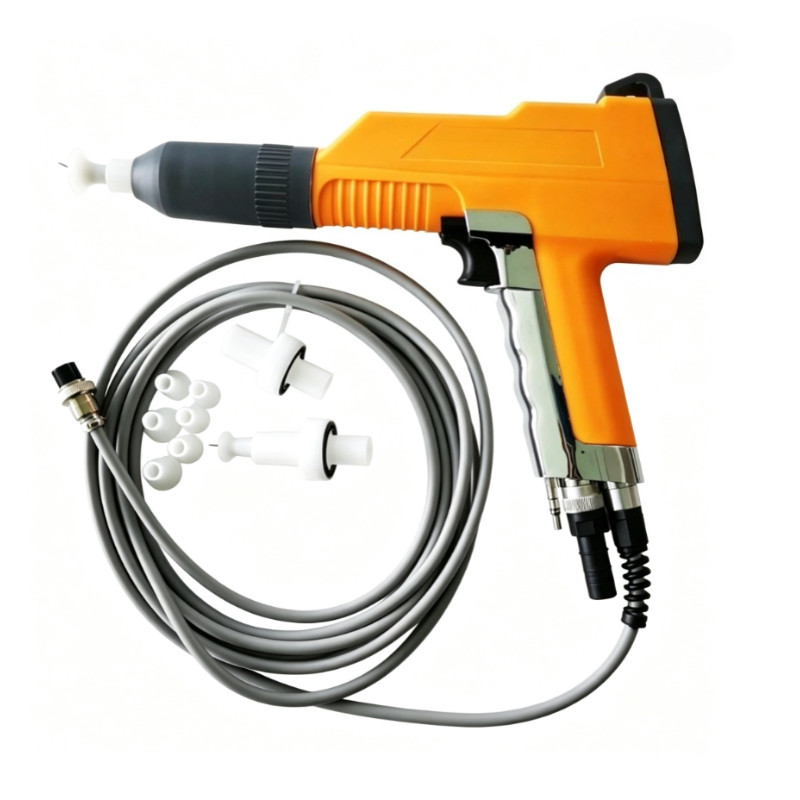 Manual Electrostatic Powder Coating Paint Spray Gun Industrial Spraying