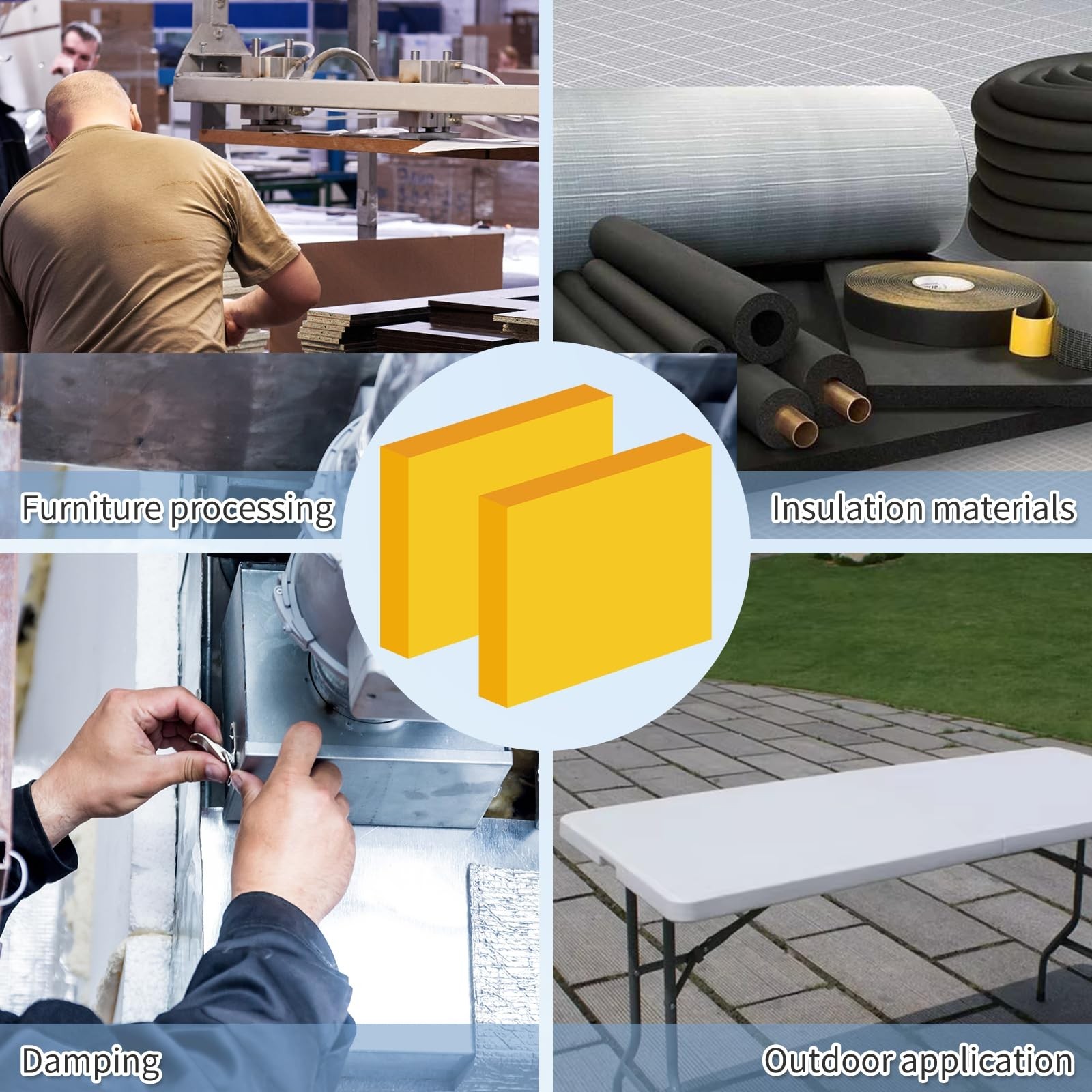 HDPE Block Plastic Sheet High Density Polyethylene Rectangular Solid Tapping …