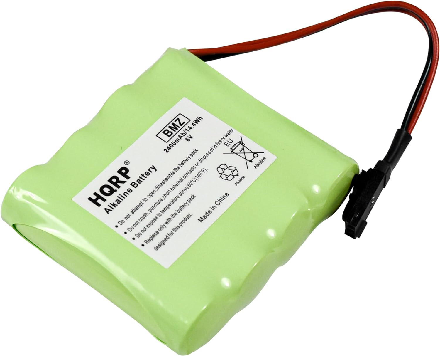HQRP 6V Battery for Stanley VPDBB 1003 DRY0048 4AA-9403 53DX92 Hotel Door Lock