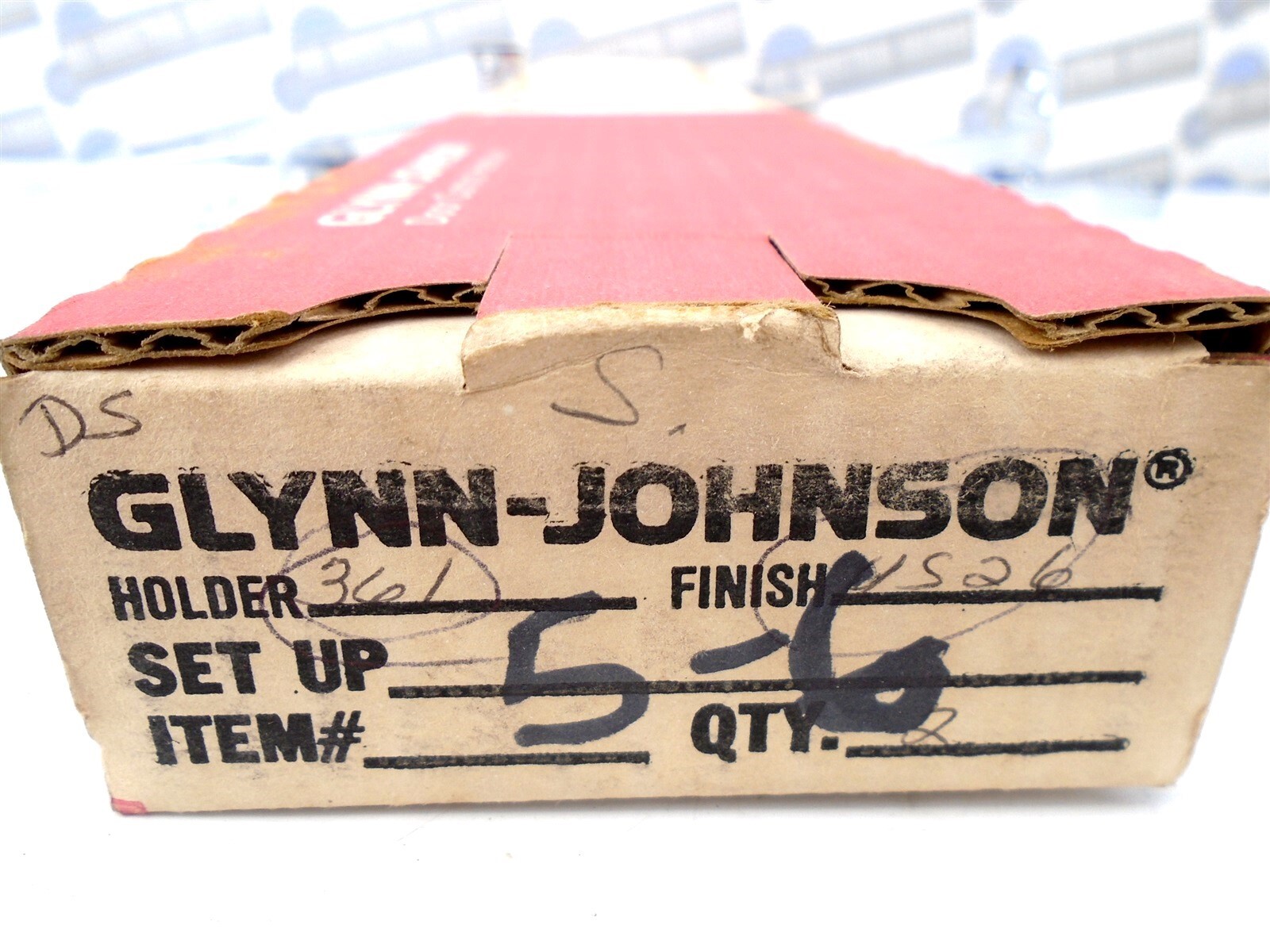 (2 Pcs) GLYNN-JOHNSON – GJ361 – US26/625 – Adj DOOR STOP SHOCK ABSORBER 361