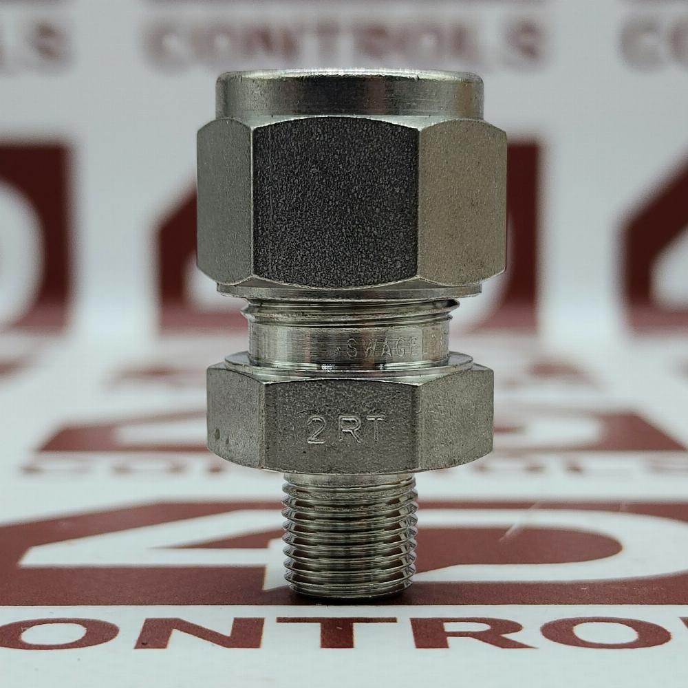 Swagelok SS-10M0-1-2RT Stainless Steel Male Connect, 10 mm x 1/8, Used