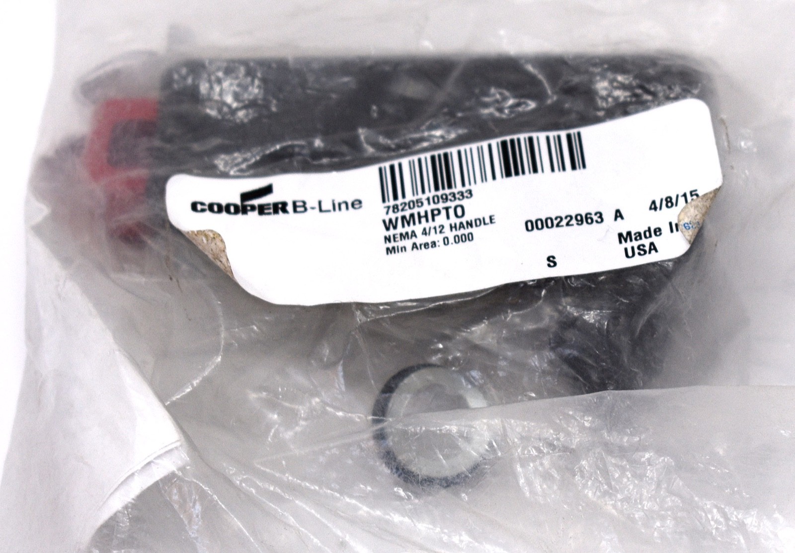 Cooper B-Line WMHPTO 4-12 Nema Rated Wall-Mount Handle Padlock WMHPTO