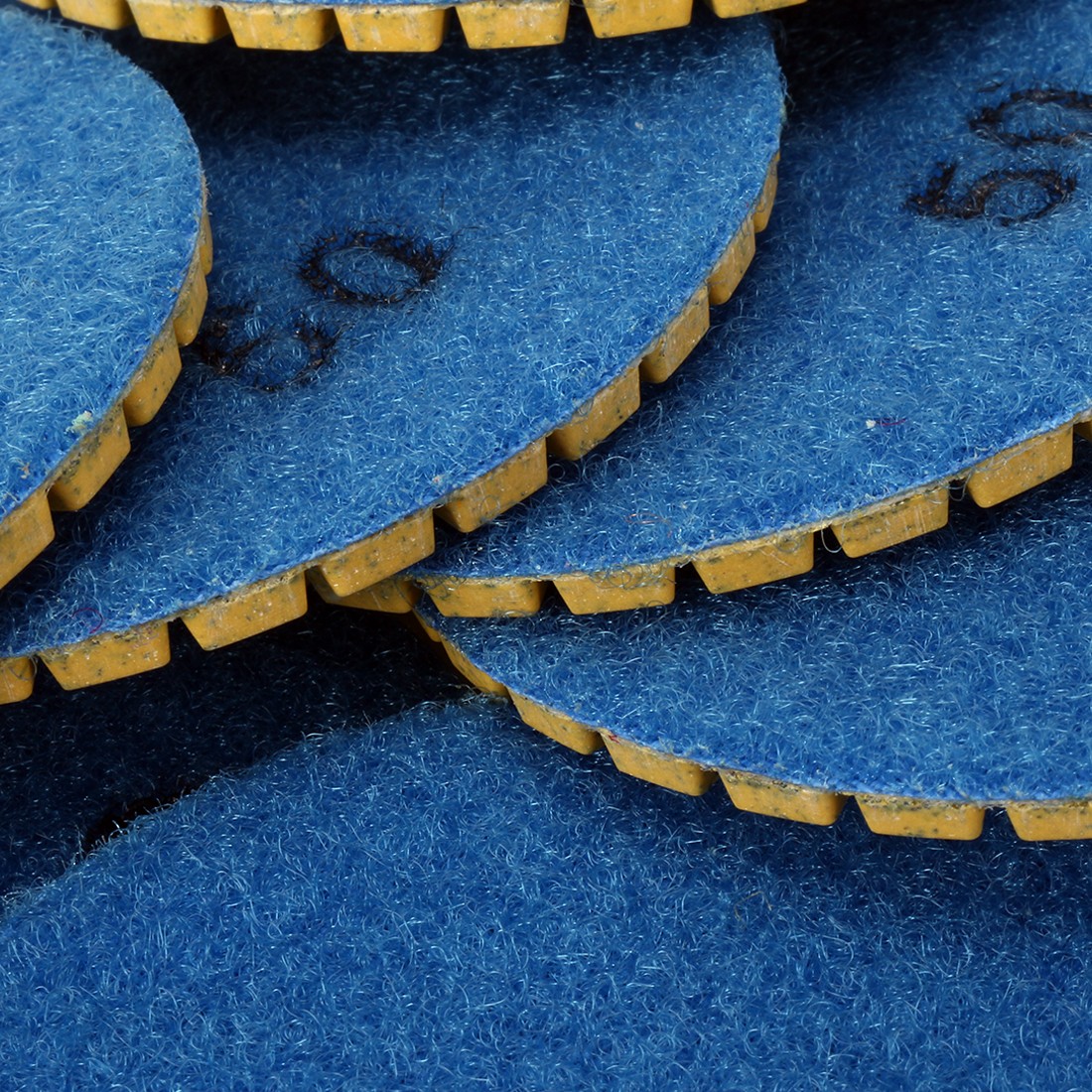 3-inch Diamond Wet Polishing Pad Grit 50 10Pack for Concrete Marble