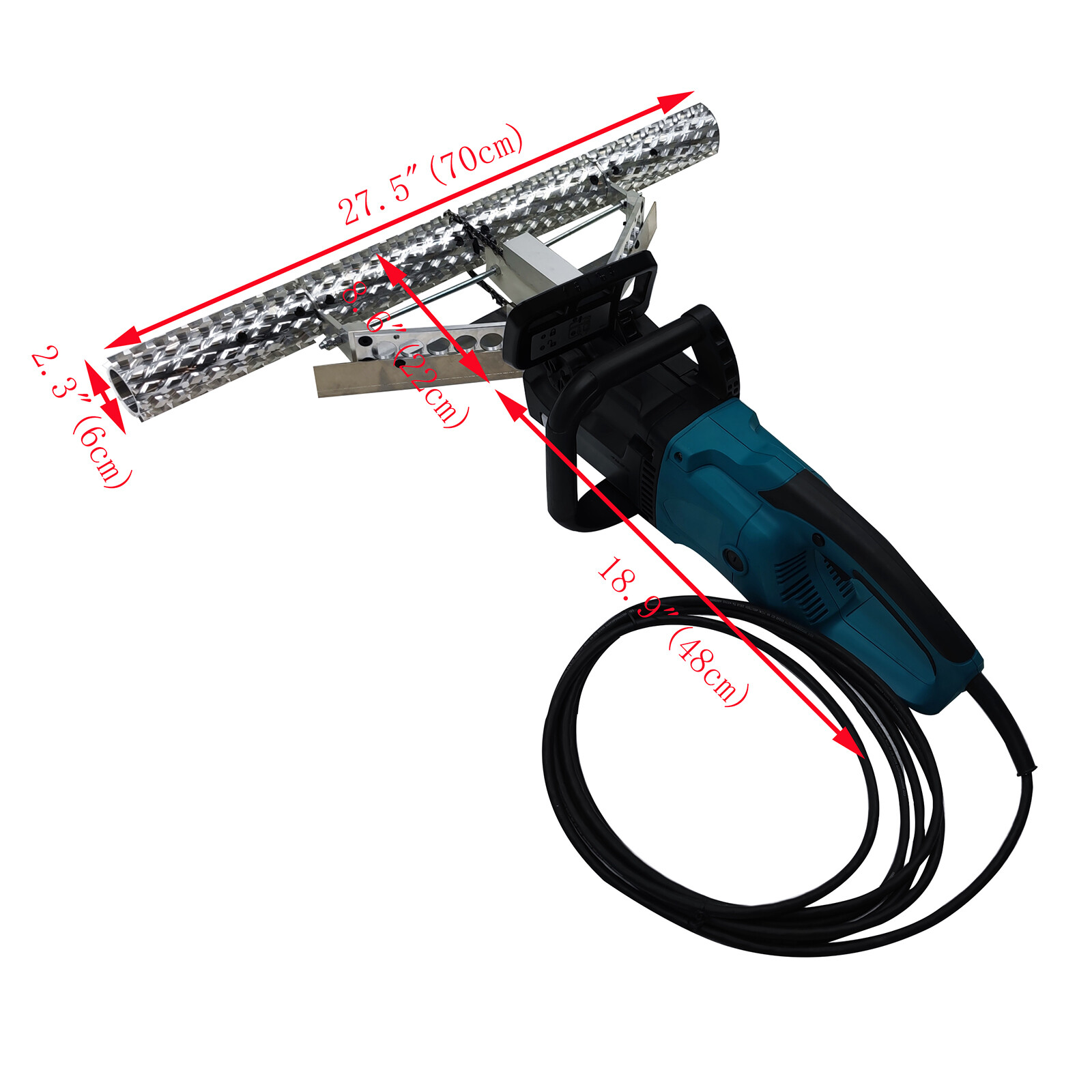 110V 27.5″ Open Cell Foam Planer Insulation Trimming Tool Cutting Removal Tool