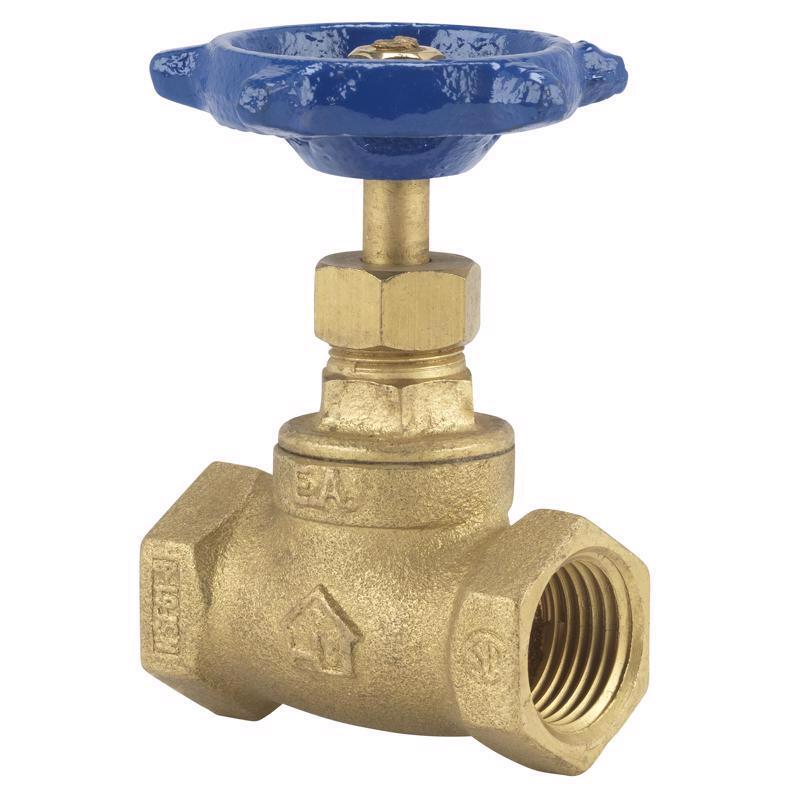 Homewerks 230-2-12 Stop Valve 1/2″ FIP X 1/2″ FIP Brass Brass