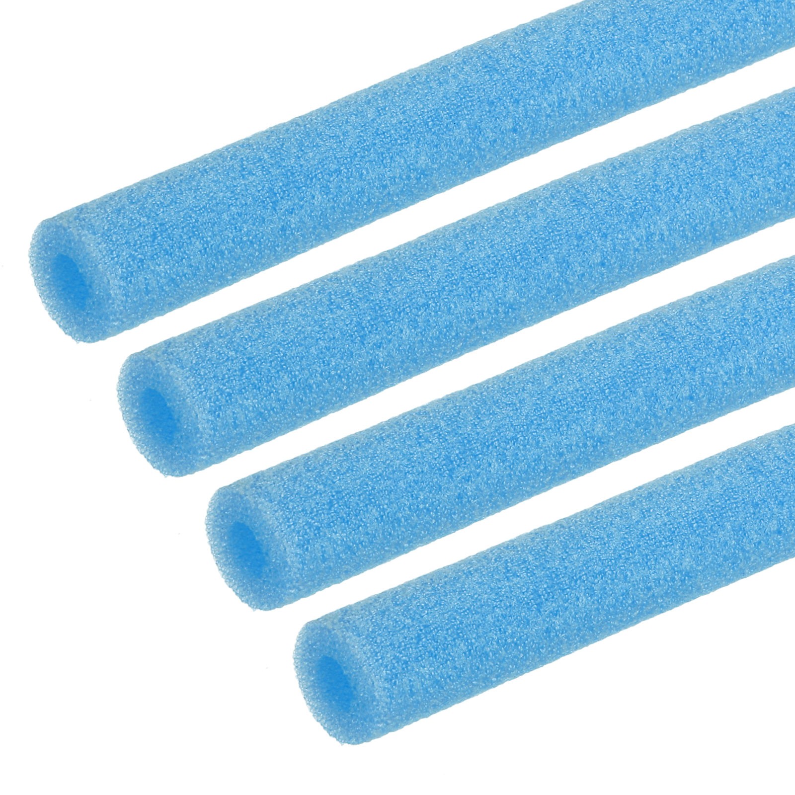 4pcs 1/3″ ID 3.3FT Pipe Insulation Foam Tube 0.63″ OD Tubing Cover Blue