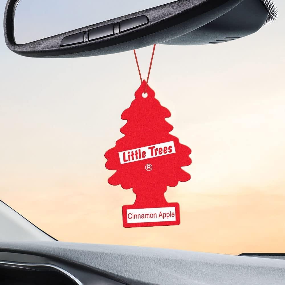 Little Trees 60338 Cinnamon Apple Hanging Air Freshener for Car & Home 96 Pack!