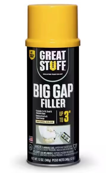GREAT STUFF Big Gap Filler Spray Foam Sealant 12 oz Insulating Expanding
