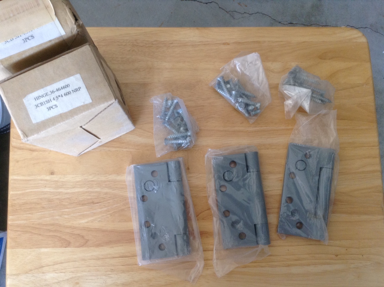 IVES HINGE 3CB1SH NRP 4.5X4 600 (Primed) Lot of 6